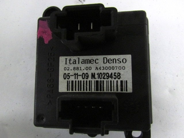 REGULATOR PREZRACEVANJA OEM N. A43000700 ORIGINAL REZERVNI DEL CITROEN C4 PICASSO/GRAND PICASSO MK1 (2006 - 08/2013) DIESEL LETNIK 2010