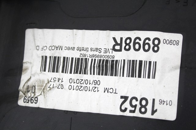 NOTRANJA OBLOGA SPREDNJIH VRAT OEM N. PNADTRNTWINGOCN0MK2BR3P ORIGINAL REZERVNI DEL RENAULT TWINGO CN0 MK2 (09/2006 - 11/2011) BENZINA LETNIK 2010