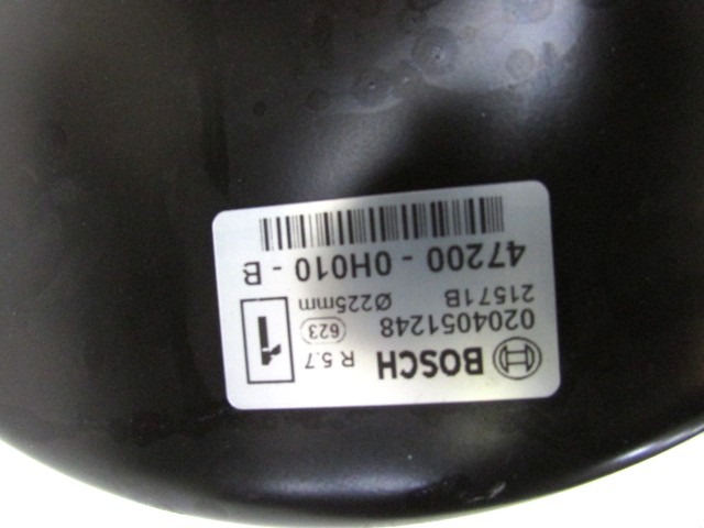 SERVO OJACEVALNIK ZAVOR S PUMPO OEM N. 47200-0H010-B ORIGINAL REZERVNI DEL CITROEN C1 (2005 - 2014) BENZINA LETNIK 2007