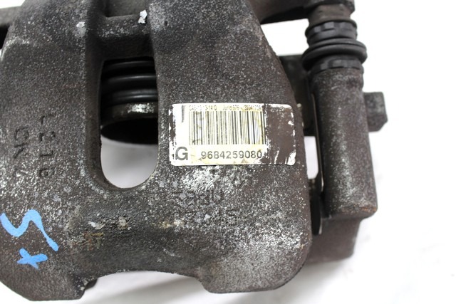 SPREDNJE LEVE ZAVORNE CELJUSTI  OEM N. 9684259080 ORIGINAL REZERVNI DEL CITROEN C3 / PLURIEL MK1R (09/2005 - 11/2010) BENZINA/GPL LETNIK 2009