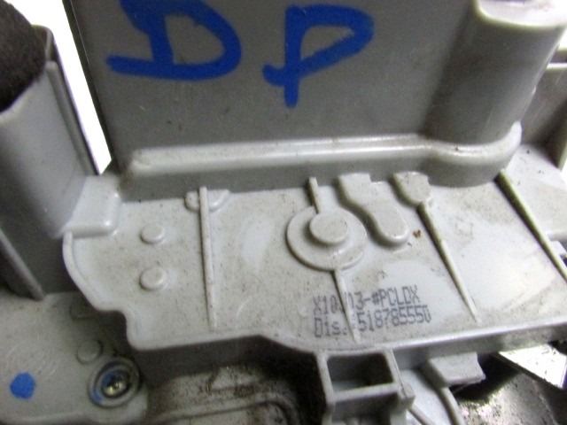 CENTRALNO ZAKLEPANJE ZADNJIH DESNIH VRAT OEM N. 518785550 ORIGINAL REZERVNI DEL LANCIA DELTA 844 MK3 (2008 - 2014) DIESEL LETNIK 2011