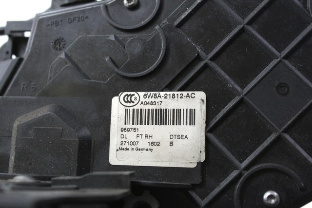 CENTRALNI ZAKLEP SPREDNJIH VRAT  OEM N. 6W8A-21812-AC ORIGINAL REZERVNI DEL LAND ROVER FREELANDER L359 3/5 PORTE (2006 - 2012)DIESEL LETNIK 2007