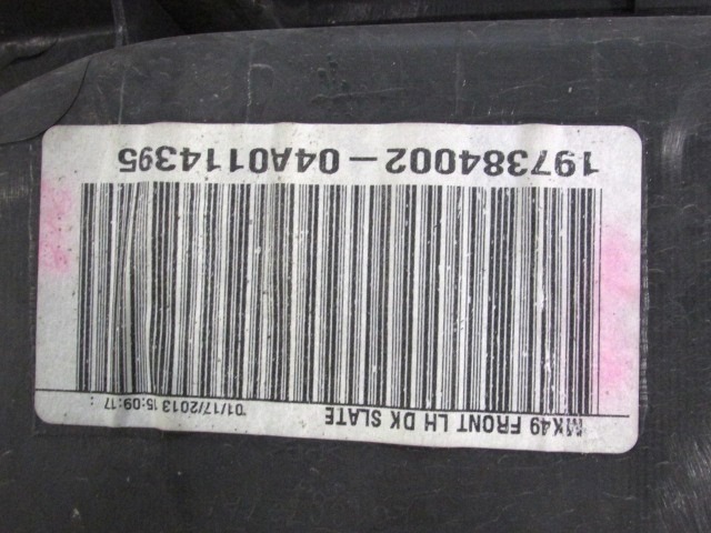 NOTRANJA OBLOGA SPREDNJIH VRAT OEM N. PNASPJPCOMPASSMK49MK1RSV5P ORIGINAL REZERVNI DEL JEEP COMPASS MK49 MK1 R (2011 - 2017)DIESEL LETNIK 2013