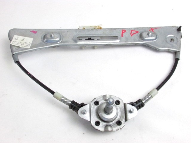 ROCNI SISTEM ZA DVIGOVANJE ZADNJEGA STEKLA  OEM N. 46803653 ORIGINAL REZERVNI DEL FIAT PANDA 169 (2003 - 08/2009) BENZINA LETNIK 2008