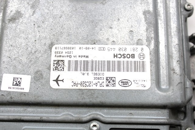 KOMPLET ODKLEPANJE IN VZIG  OEM N. 31360 KIT ACCENSIONE AVVIAMENTO ORIGINAL REZERVNI DEL JAGUAR XF X250 MK1 (2008 - 2011)DIESEL LETNIK 2010