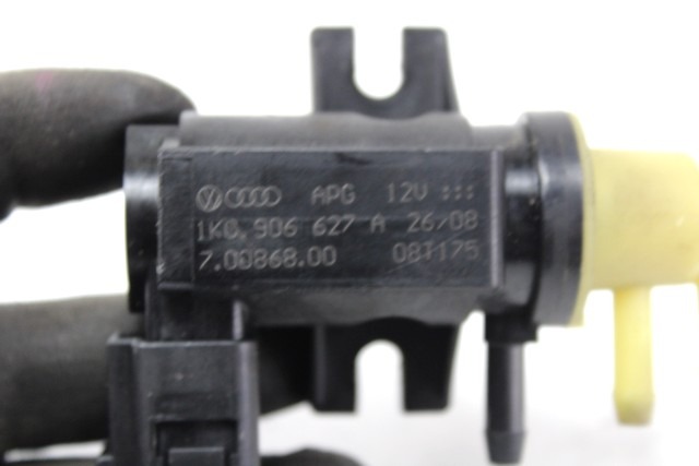 ELEKTROVENTIL  OEM N. 1K0906627A ORIGINAL REZERVNI DEL VOLKSWAGEN PASSAT B6 3C2 3C5 BER/SW (2005 - 09/2010)  DIESEL LETNIK 2008