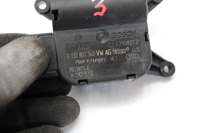 MOTORCEK OGREVANJA OEM N. 1K1907511E ORIGINAL REZERVNI DEL AUDI A3 MK2 8P 8PA 8P1 (2003 - 2008)DIESEL LETNIK 2007