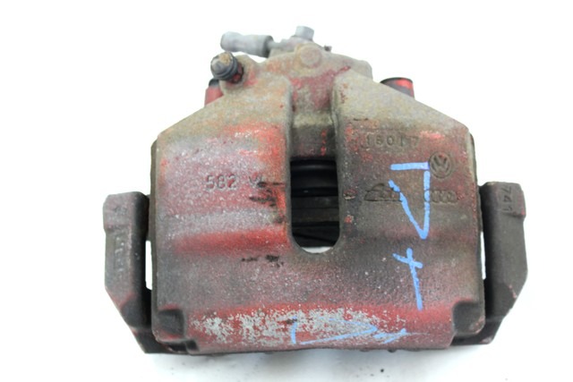 SPREDNJE DESNE ZAVORNE CELJUSTI  OEM N. 1K0615124E ORIGINAL REZERVNI DEL AUDI A3 MK2 8P 8PA 8P1 (2003 - 2008)DIESEL LETNIK 2007