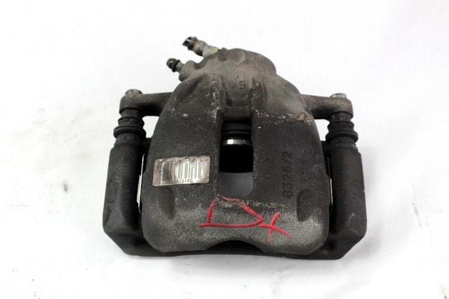 SPREDNJE DESNE ZAVORNE CELJUSTI  OEM N. 9638015180 ORIGINAL REZERVNI DEL CITROEN C3 / PLURIEL MK1R (09/2005 - 11/2010) DIESEL LETNIK 2006