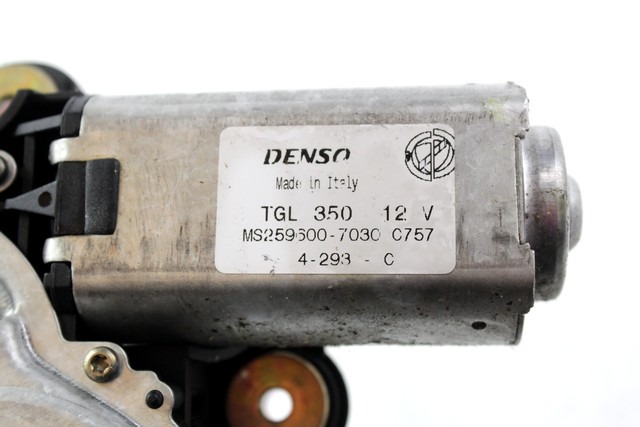 MOTORCEK ZADNJEGA BRISALCA OEM N. MS259600-7030 ORIGINAL REZERVNI DEL FIAT IDEA 350 (2003 - 2008) DIESEL LETNIK 2005