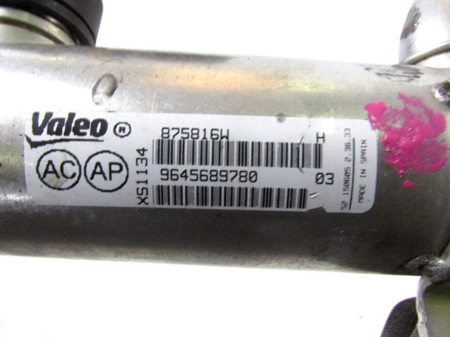 EGR VENTIL/IZMENJALNIK OEM N. 9645689780 ORIGINAL REZERVNI DEL VOLVO V50 545 (2004 - 05/2007) DIESEL LETNIK 2005