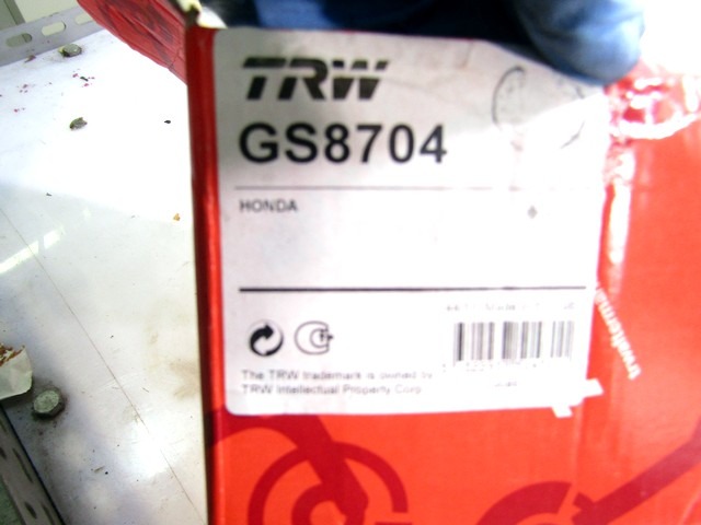 GS8704 KIT GANASCE PER FRENI A TAMBURO POSTERIORI TRW HONDA LOGO 1.3 B 48 KW RICAMBIO NUOVO 