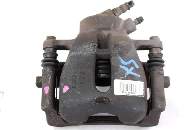 SPREDNJE LEVE ZAVORNE CELJUSTI  OEM N. 9659852380 ORIGINAL REZERVNI DEL CITROEN C3 / PLURIEL MK1R (09/2005 - 11/2010) DIESEL LETNIK 2006