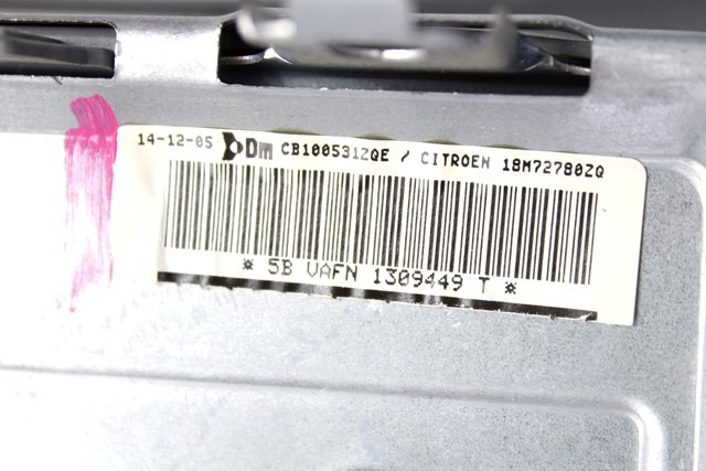 KIT AIRBAG KOMPLET OEM N. 16331 KIT AIRBAG COMPLETO ORIGINAL REZERVNI DEL CITROEN C3 / PLURIEL MK1R (09/2005 - 11/2010) DIESEL LETNIK 2006