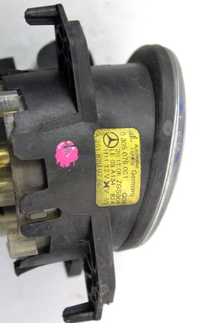 LEVA MEGLENKA OEM N. A2518200756 ORIGINAL REZERVNI DEL MERCEDES CLASSE A W169 5P C169 3P (2004 - 04/2008) BENZINA LETNIK 2007