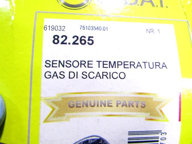 TIPALO TEMPERATURE IZPUSNIH PLINOV OEM N. 55557600 ORIGINAL REZERVNI DEL OPEL VECTRA C Z02 R BER/SW (2006 - 2009) DIESEL LETNIK 2007