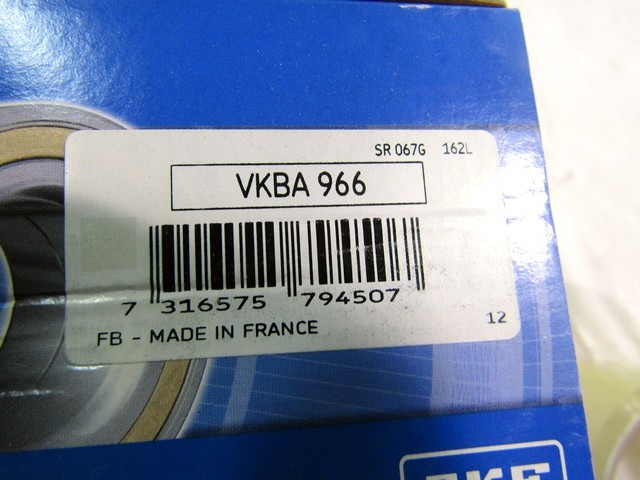 VKBA966 CUSCINETTO MOZZO RUOTA ANTERIORE SKF RENAULT 18 1.6 TURBO 80 KW RICAMBIO NUOVO