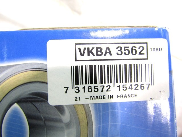 VKBA3562 KIT CUSCINETTO MOZZO RUOTA POSTERIORE SKF PEUGEOT 406 1.8 16 V 81 KW RICAMBIO NUOVO