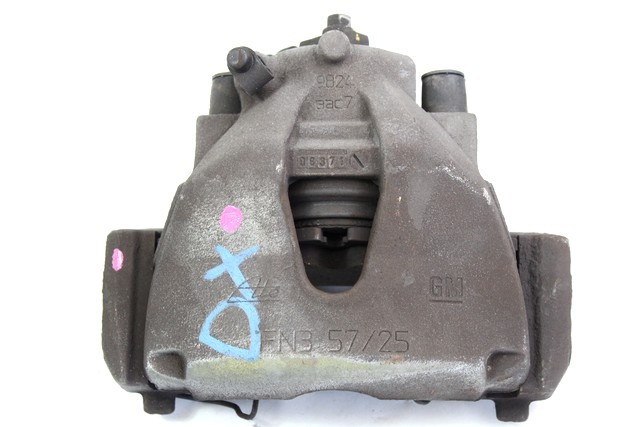 SPREDNJE DESNE ZAVORNE CELJUSTI  OEM N. 93176427 ORIGINAL REZERVNI DEL OPEL ASTRA H A04 L48 L08 L35 L67 R 5P/3P/SW (2007 - 2010) BENZINA LETNIK 2007