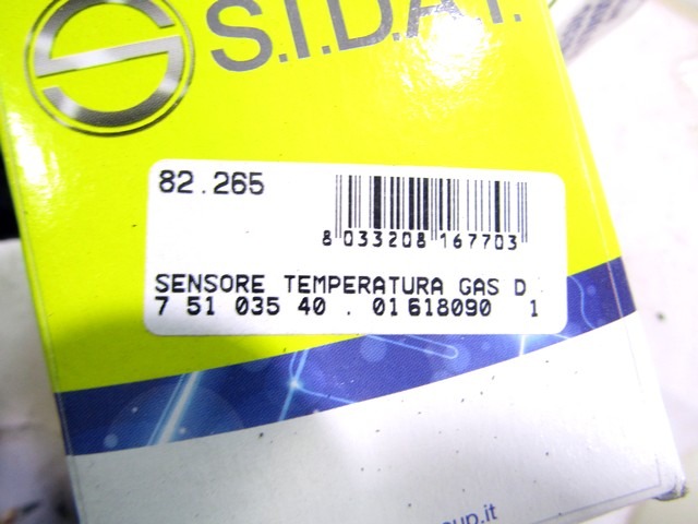 TIPALO TEMPERATURE IZPUSNIH PLINOV OEM N.  ORIGINAL REZERVNI DEL OPEL VECTRA C Z02 R BER/SW (2006 - 2009) DIESEL LETNIK 2007