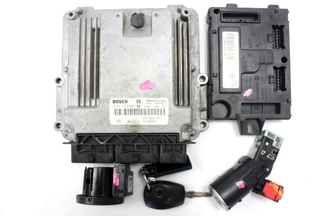 KOMPLET ODKLEPANJE IN VZIG  OEM N. 6666 KIT ACCENSIONE AVVIAMENTO ORIGINAL REZERVNI DEL DACIA SANDERO / SANDERO STEPWAY MK2 (2012 - 2016) DIESEL LETNIK 2013