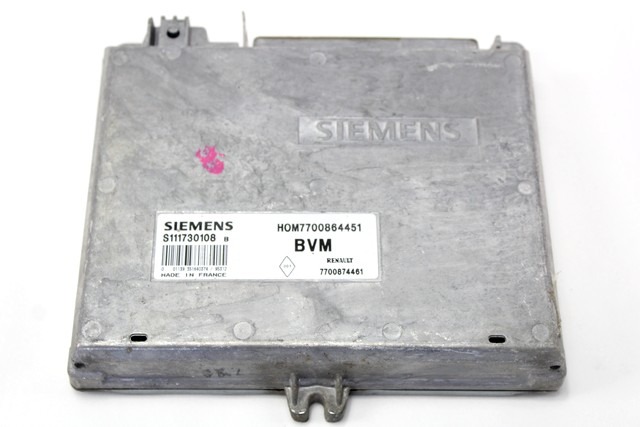 OSNOVNA KRMILNA ENOTA DDE / MODUL ZA VBRIZGAVANJE OEM N. 7700864451 ORIGINAL REZERVNI DEL RENAULT MEGANE MK1 BA0/1 EA0/1 LA0/1 DA0/1 KA0/1 (1995 -2003)BENZINA LETNIK 1996