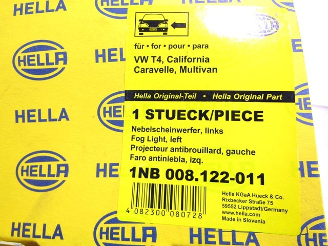 LEVA MEGLENKA OEM N. 1NB008122-011 ORIGINAL REZERVNI DEL VOLKSWAGEN TRANSPORTER T4 (1991 - 2003)DIESEL LETNIK 1992