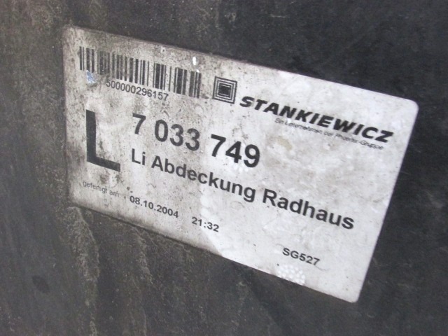 SPREDNJI KOLOTEK OEM N. 7033749 ORIGINAL REZERVNI DEL BMW SERIE 5 E60 E61 (2003 - 2010) DIESEL LETNIK 2008