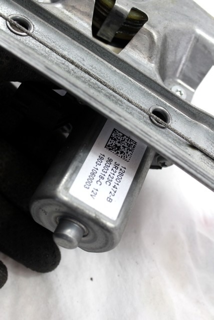 MEHANIZEM DVIGA SPREDNJIH STEKEL  OEM N. 57284 SISTEMA ALZACRISTALLO PORTA ANTERIORE ELETTR ORIGINAL REZERVNI DEL RENAULT CLIO BH KH MK4 (2012 - 2019)BENZINA LETNIK 2015