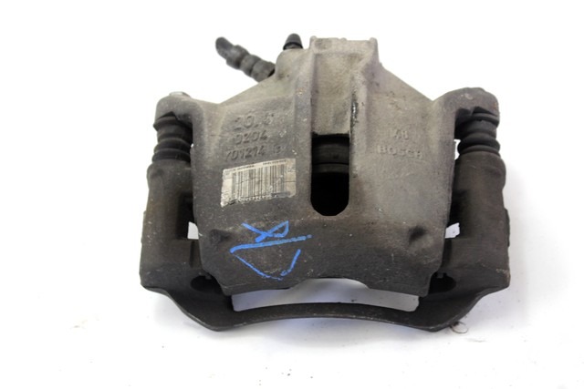 SPREDNJE DESNE ZAVORNE CELJUSTI  OEM N. 9642443480 ORIGINAL REZERVNI DEL PEUGEOT 206 / 206 CC 2A/C 2D 2E/K R (2003 - 10/2008) DIESEL LETNIK 2004