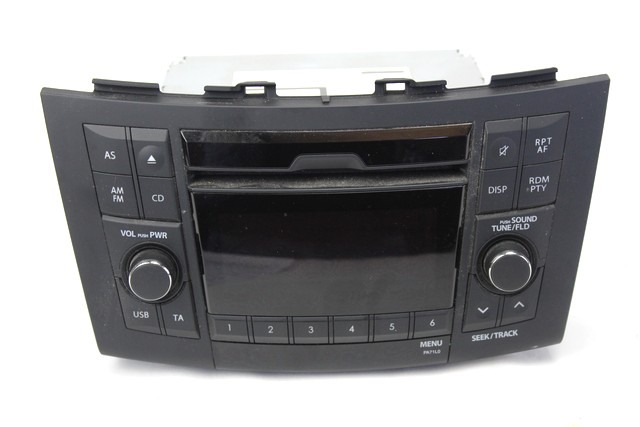 RADIO CD / OJACEVALNIK / IMETNIK HIFI OEM N. 39101-71L01 ORIGINAL REZERVNI DEL SUZUKI SWIFT FZ NZ MK4 (2010 - 2017)BENZINA LETNIK 2012