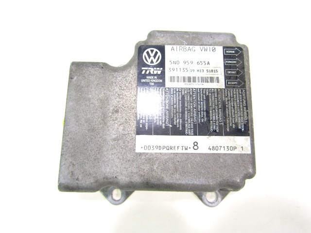 RACUNALNIK AIRBAG OEM N. 5N0959655A  ORIGINAL REZERVNI DEL VOLKSWAGEN TIGUAN 5N MK1 (2007 - 2011)DIESEL LETNIK 2008