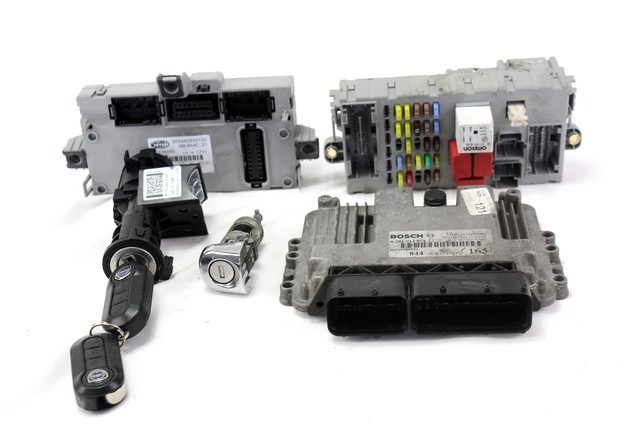 KOMPLET ODKLEPANJE IN VZIG  OEM N. 28138 KIT ACCENSIONE AVVIAMENTO ORIGINAL REZERVNI DEL LANCIA DELTA 844 MK3 (2008 - 2014) DIESEL LETNIK 2009