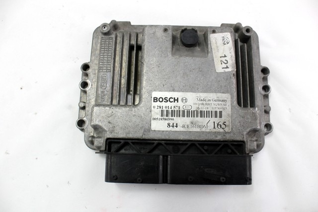 KOMPLET ODKLEPANJE IN VZIG  OEM N. 28138 KIT ACCENSIONE AVVIAMENTO ORIGINAL REZERVNI DEL LANCIA DELTA 844 MK3 (2008 - 2014) DIESEL LETNIK 2009