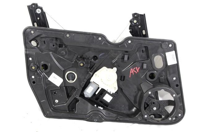 MEHANIZEM DVIGA SPREDNJIH STEKEL  OEM N. 4535 SISTEMA ALZACRISTALLO PORTA ANTERIORE ELETTRI ORIGINAL REZERVNI DEL VOLKSWAGEN GOLF VI 5K1 517 AJ5 MK6 (2008-2012) BENZINA/GPL LETNIK 2009