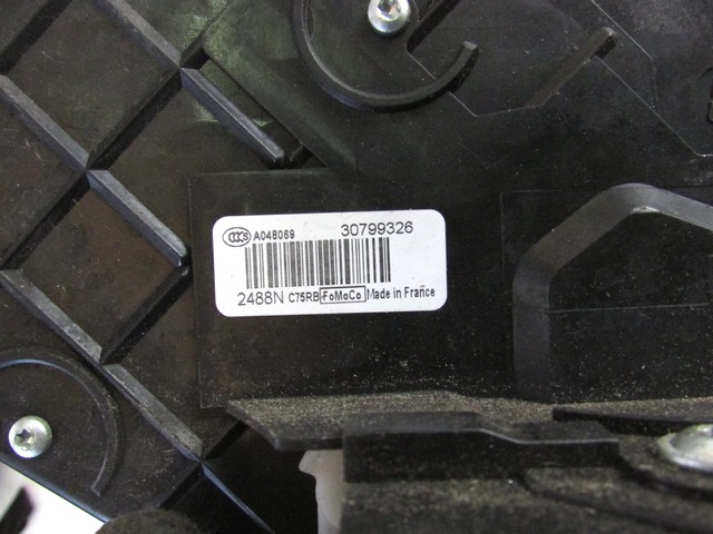 CENTRALNA KLJUCAVNICA ZADJIH LEVIH VRAT OEM N. 30799326 ORIGINAL REZERVNI DEL VOLVO XC60 156 (2008 - 2013)DIESEL LETNIK 2009