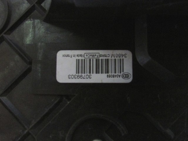 CENTRALNI ZAKLEP SPREDNJIH VRAT  OEM N. 30799303 ORIGINAL REZERVNI DEL VOLVO XC60 156 (2008 - 2013)DIESEL LETNIK 2009