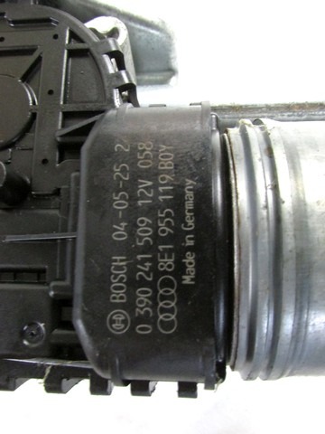 MOTORCEK PREDNJIH BRISALCEV OEM N. 8E1955119 ORIGINAL REZERVNI DEL AUDI A4 B6 8E2 8E5 BER/SW (2001 - 2005) DIESEL LETNIK 2004