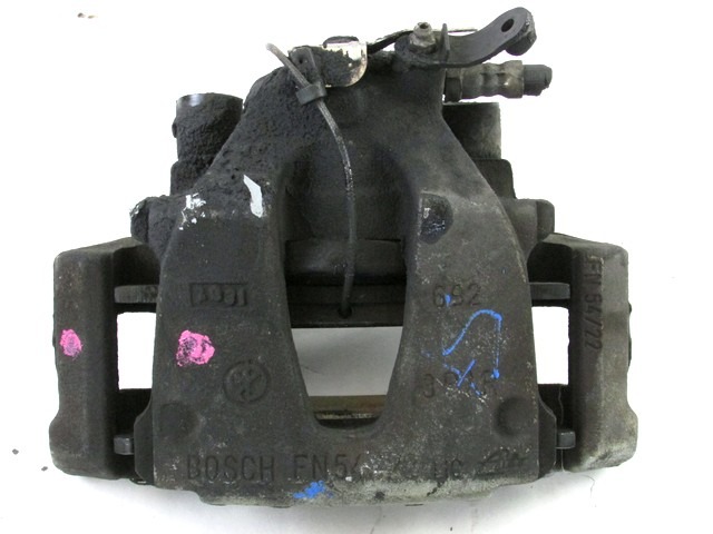 SPREDNJE LEVE ZAVORNE CELJUSTI  OEM N. 77365071 ORIGINAL REZERVNI DEL ALFA ROMEO 147 937 (2001 - 2005)DIESEL LETNIK 2002