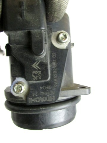 MERILNIK PRETOKA ZRAKA / MERILNIK MASE ZRAKA OEM N. 9683282980 ORIGINAL REZERVNI DEL PEUGEOT 207 / 207 CC R WA WC WD WK (05/2009 - 2015) DIESEL LETNIK 2011