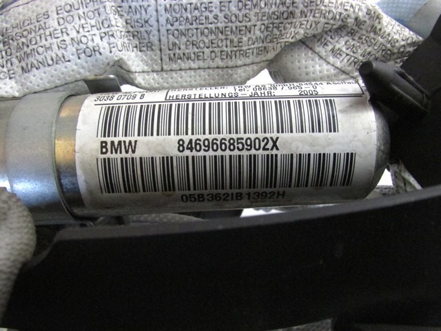 ZRACNA BLAZINA GLAVA LEVA OEM N. 72126966645 ORIGINAL REZERVNI DEL BMW SERIE 3 BER/SW/COUPE/CABRIO E90/E91/E92/E93 (2005 -2009) DIESEL LETNIK 2006