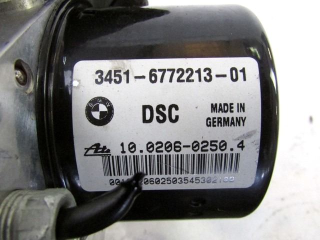 ABS AGREGAT S PUMPO OEM N. 34516772213 ORIGINAL REZERVNI DEL BMW SERIE 3 BER/SW/COUPE/CABRIO E90/E91/E92/E93 (2005 -2009) DIESEL LETNIK 2006