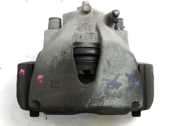 SPREDNJE LEVE ZAVORNE CELJUSTI  OEM N. 93176426 ORIGINAL REZERVNI DEL OPEL ZAFIRA A T98 (1999 - 2005) DIESEL LETNIK 2004