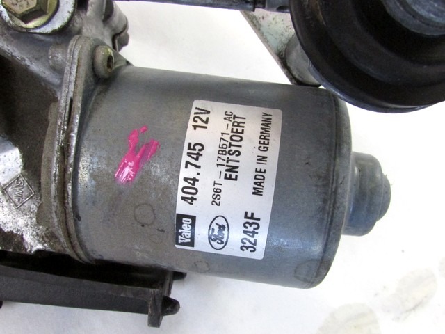 MOTORCEK PREDNJIH BRISALCEV OEM N. 2S6T-17B671-AC ORIGINAL REZERVNI DEL FORD FUSION JU (2002 - 02/2006) BENZINA LETNIK 2004