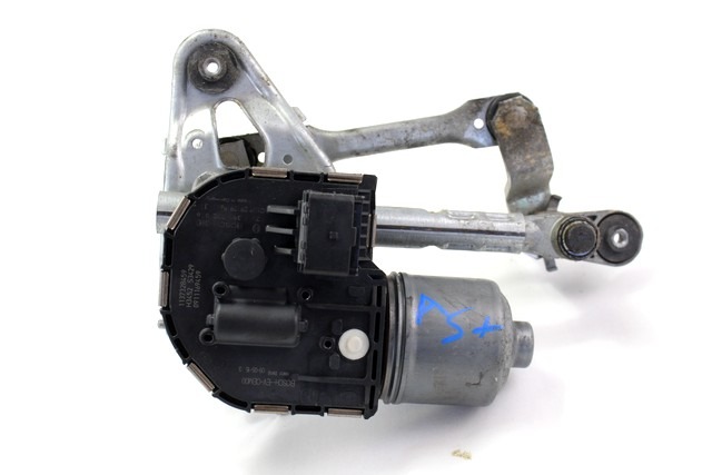 MOTORCEK PREDNJIH BRISALCEV OEM N. 9684886980 ORIGINAL REZERVNI DEL PEUGEOT 3008 MK1 0U (2009 - 2016) DIESEL LETNIK 2009