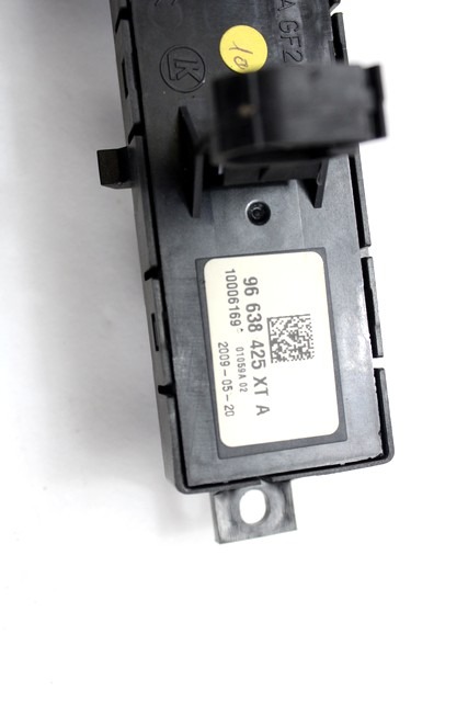 STIKALO VARNOSTNIH ZMIGAVCEV  OEM N. 96638425XT ORIGINAL REZERVNI DEL PEUGEOT 3008 MK1 0U (2009 - 2016) DIESEL LETNIK 2009