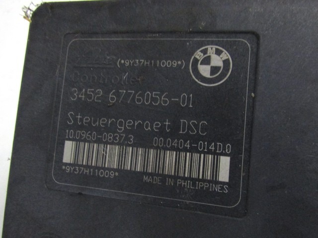 ABS AGREGAT S PUMPO OEM N. 34516776055 ORIGINAL REZERVNI DEL BMW SERIE 3 BER/SW/COUPE/CABRIO E90/E91/E92/E93 (2005 -2009) DIESEL LETNIK 2007