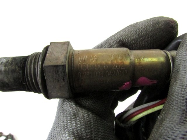 SONDA LAMBDA  OEM N. 03G906262 ORIGINAL REZERVNI DEL AUDI A3 MK2 8P 8PA 8P1 (2003 - 2008)DIESEL LETNIK 2007