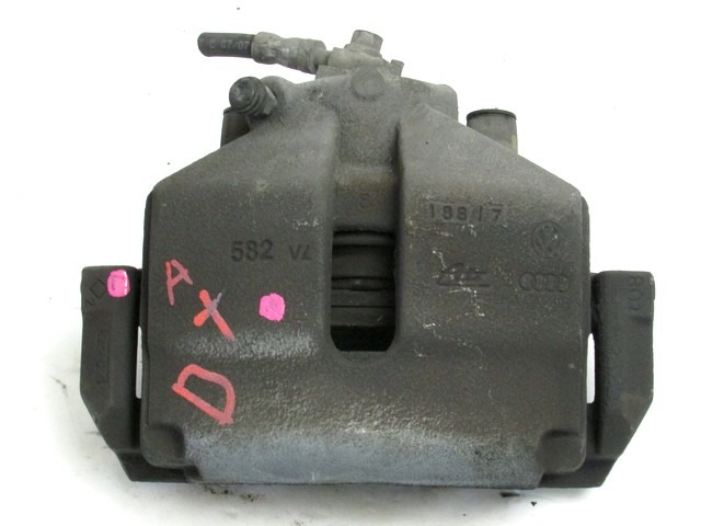 SPREDNJE DESNE ZAVORNE CELJUSTI  OEM N. 1K0615124E ORIGINAL REZERVNI DEL AUDI A3 MK2 8P 8PA 8P1 (2003 - 2008)DIESEL LETNIK 2007