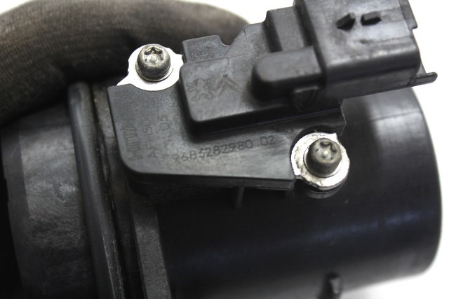 MERILNIK PRETOKA ZRAKA / MERILNIK MASE ZRAKA OEM N. 9683282980 ORIGINAL REZERVNI DEL CITROEN C4 MK2 (2010 - 2018) DIESEL LETNIK 2012